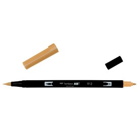 Маркер-кисть brush pen 912 бледно-вишневый